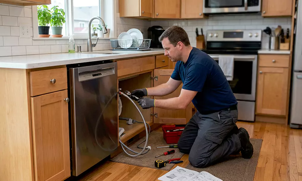 Dishwasher Installation in Cornelius, NC