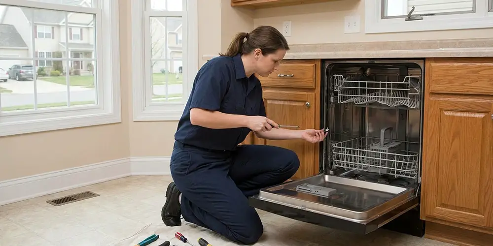 Dishwasher Latch Replacement in Cornelius, NC