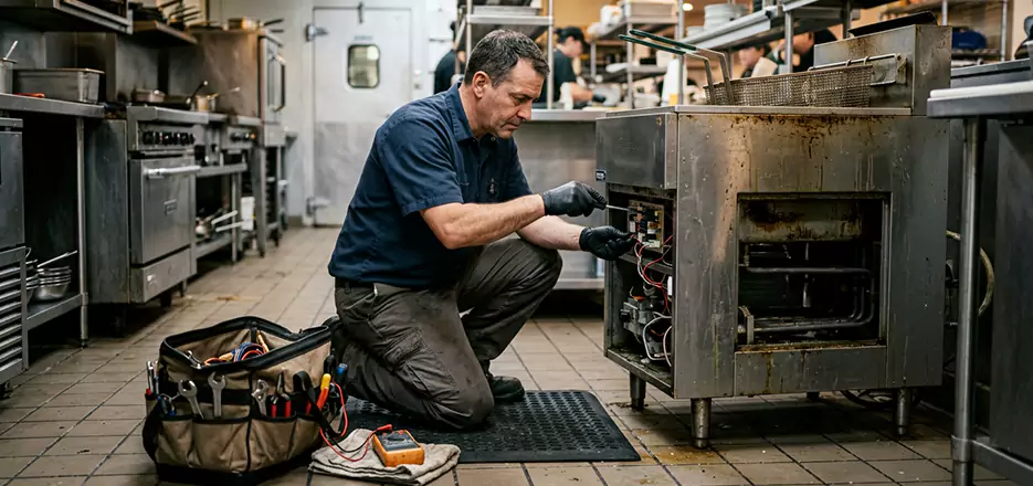 Industrial Fryer Thermostat Repair in Cornelius