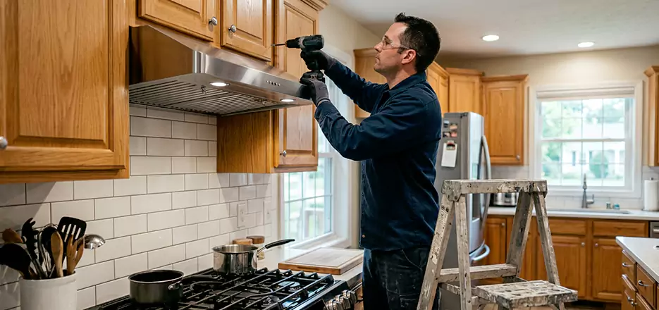 Wood Range Hood Installation Cornelius