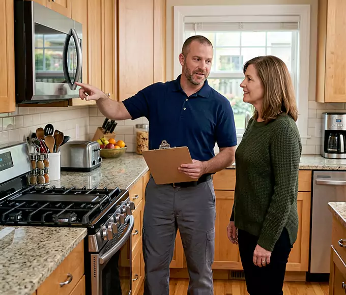 Why Cornelius Homeowners Trust Us for Professional Microwave Installation?